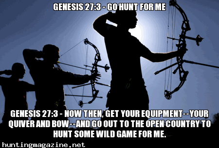 Genesis 27:3 - Go Hunt for Me
