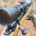 A hunting photo taken right from the deer hunting stand in Bridgewater, Maine during the November Deer Hunting Firearms Season.