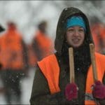 Hunter wearing Blaze Orange