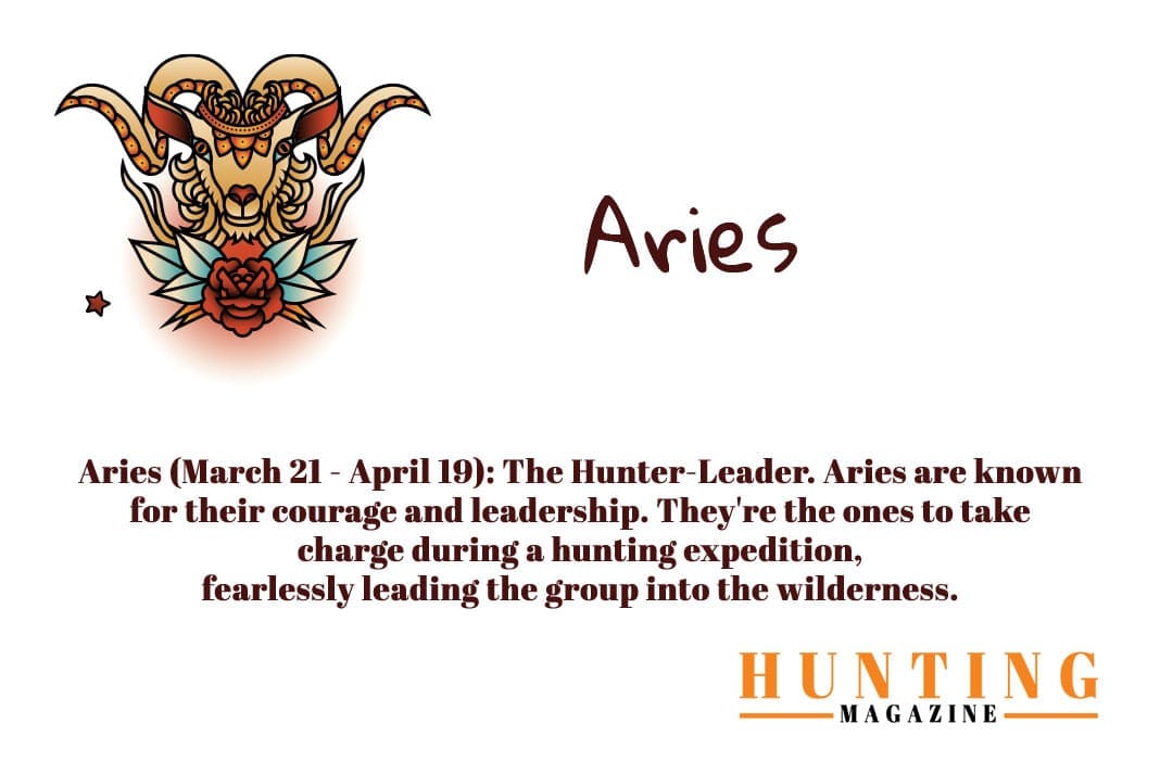 Hunter Zodiac Sign Aries Hunting Magazine