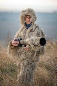 Wildlife photographer in the ghillie suit - Hunting Magazine