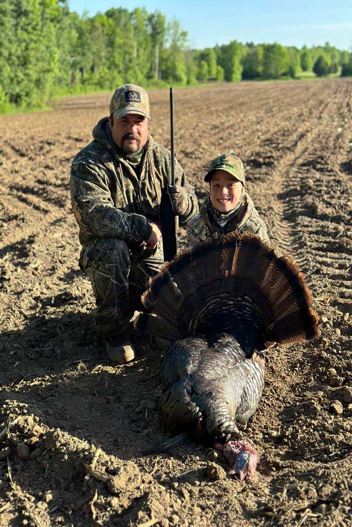 Hunting Magazine Reader Photo: First Turkey with My Son