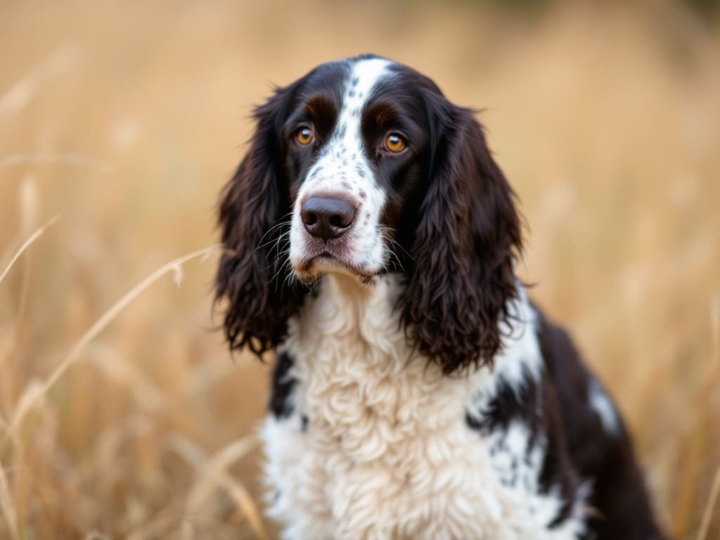 English Springer Spaniel Hunting Dog