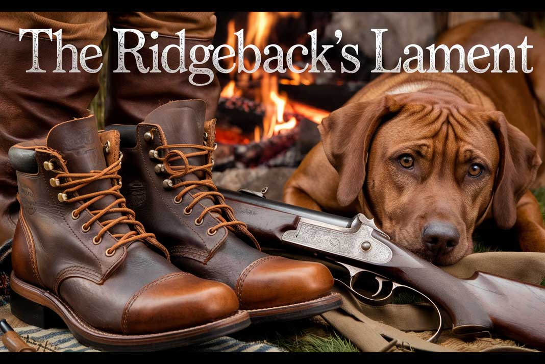 Rainer The Ridgeback The Ridgeback's Lament: A Listening Series | Hunting Magazine: Deer ...