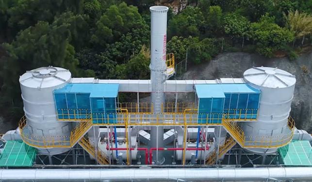 installing the RTO system in our pharmaceutical plant