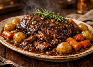 The Perfect Slow-Cooker Venison Roast: Fork-Tender & Rich Venison Roast Recipe The The Perfect Slow Cooker Venison Recipe that is Fork Tender & Flavor Rich
