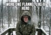 One Flannel, Zero Sense: A Deer Hunting Meme Classic brutally underdressed cold regret meme