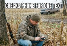 Checks Phone, Missed Buck: The Whitetail Hunter’s Curse checks phone buck walks by