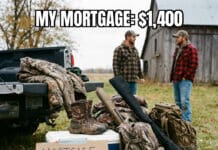 Mortgage vs. Gear Closet: The Hunter’s Budget Meme gear costs more than mortgage meme