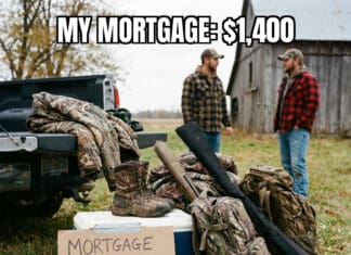 Mortgage vs. Gear Closet: The Hunter’s Budget Meme gear costs more than mortgage meme