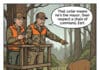 Ol’ Rutgers Comic: Deer’s Got a Government Job ol rutgers deer mayor collar comic